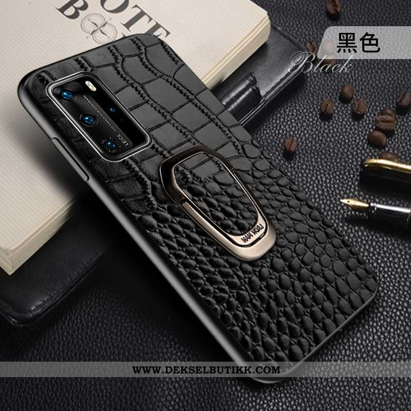 Etui Huawei P40 Trend High End Anti-fall Vin Rød Burgunder, Deksel Huawei P40 Beskyttelse Tilbud