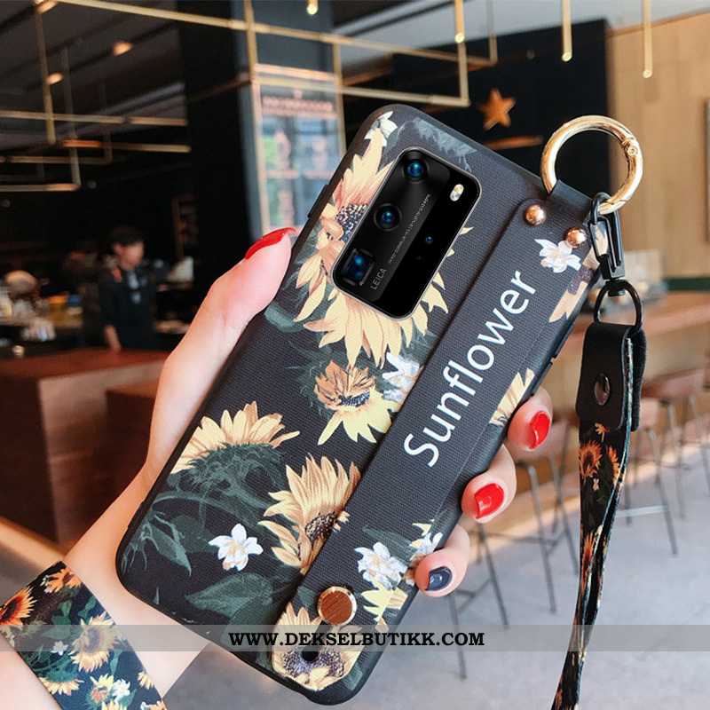 Etui Huawei P40 Trend Kreativ Beskyttelse Blå, Deksel Huawei P40 Silikon Rabatt