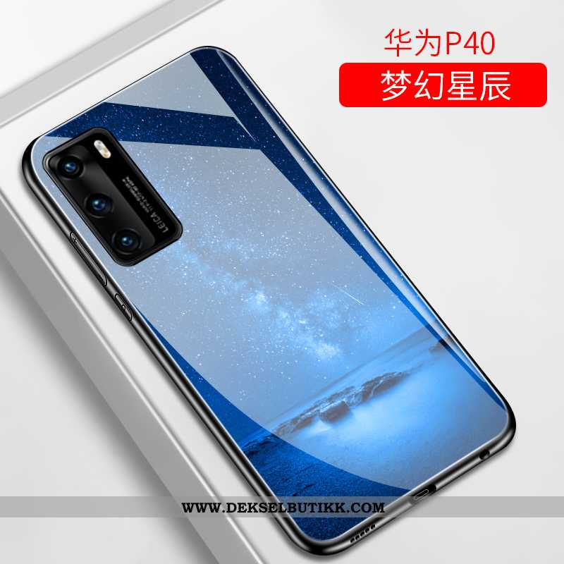 Etui Huawei P40 Tynne Speil Trend Av Personlighet Lilla, Deksel Huawei P40 Glass Billige