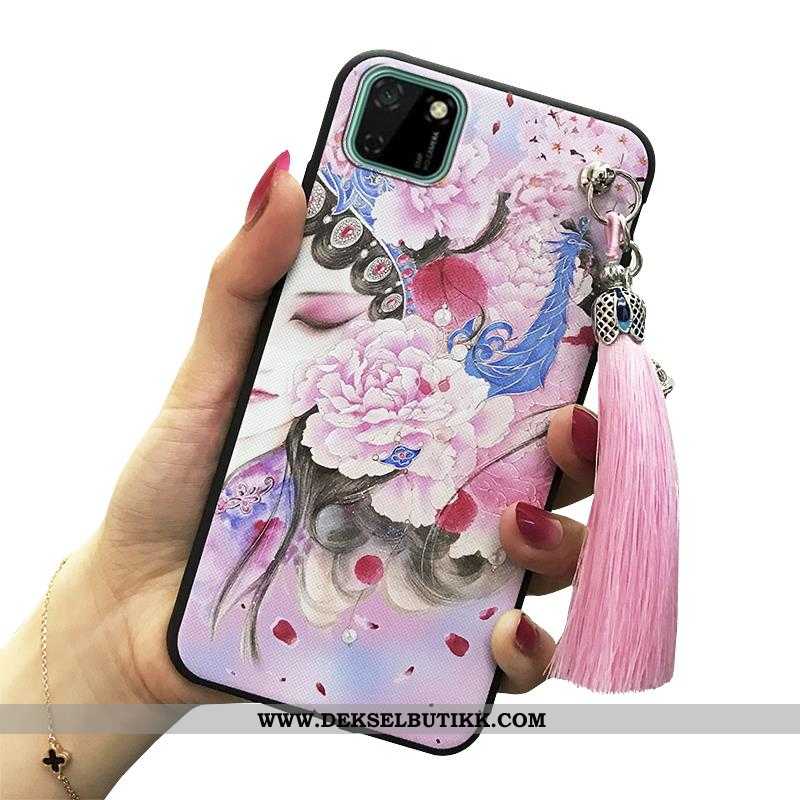 Etui Huawei Y5p Myke Palass Dusker Klassisk Rosa, Deksel Huawei Y5p Silikon Tilbud