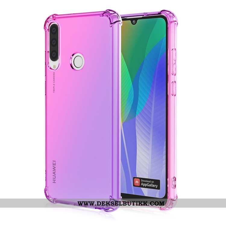 Etui Huawei Y6p Av Personlighet Anti-fall Deksel Lilla, Huawei Y6p Myke Billige