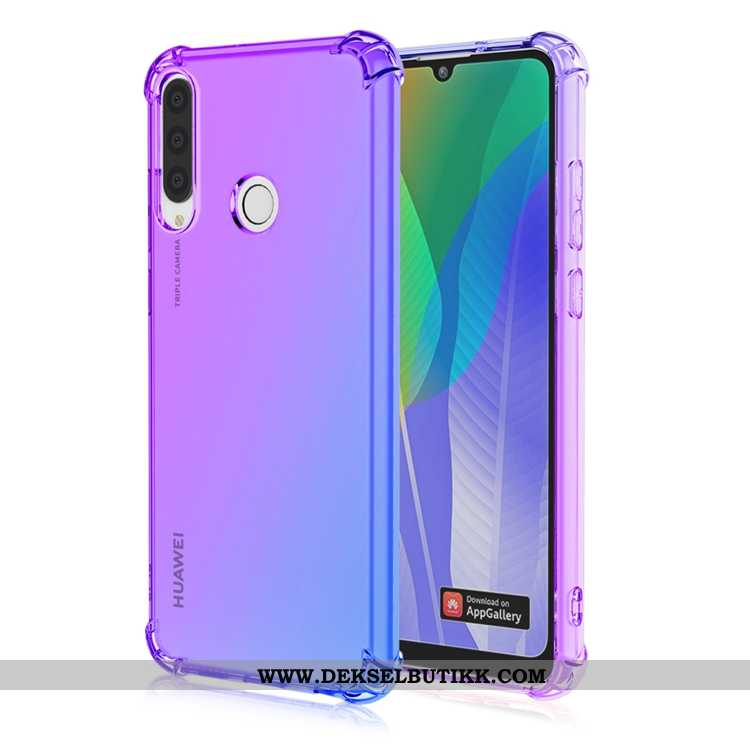 Etui Huawei Y6p Av Personlighet Anti-fall Deksel Lilla, Huawei Y6p Myke Billige