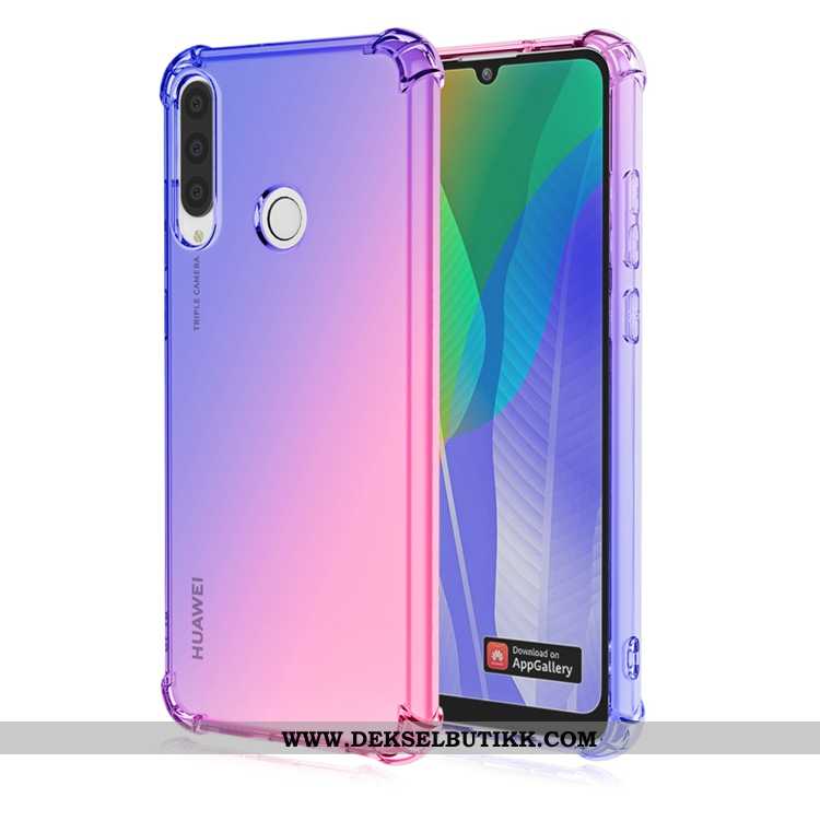 Etui Huawei Y6p Av Personlighet Anti-fall Deksel Lilla, Huawei Y6p Myke Billige