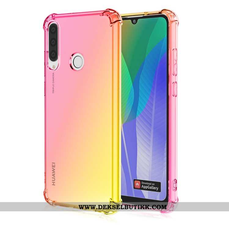 Etui Huawei Y6p Av Personlighet Anti-fall Deksel Lilla, Huawei Y6p Myke Billige