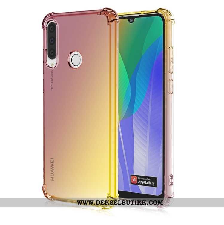 Etui Huawei Y6p Av Personlighet Anti-fall Deksel Lilla, Huawei Y6p Myke Billige