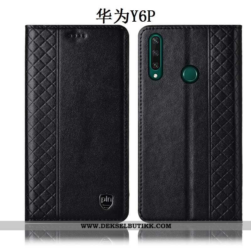 Etui Huawei Y6p Beskyttelse Mobiltelefon Anti-fall Deksel Brun, Huawei Y6p Skinn Tilbud