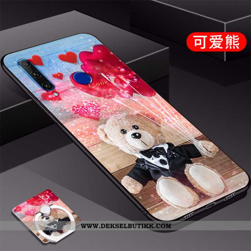 Etui Huawei Y6p Silikon Enkel Myke Deksel Rosa, Huawei Y6p Beskyttelse Tilbud