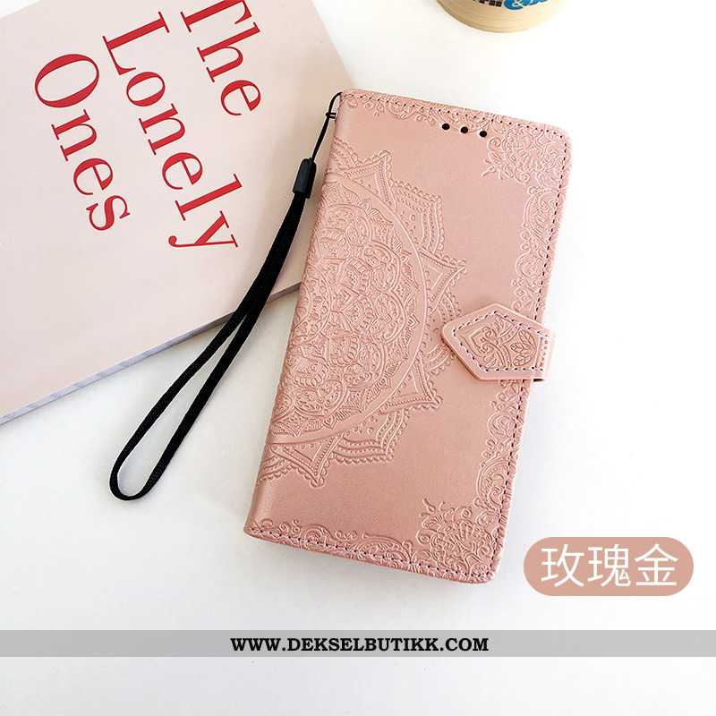 Etui Huawei Y6p Skinndeksel Mobiltelefon Lilla Beskyttelse Rosa, Deksel Huawei Y6p Trend På Nett