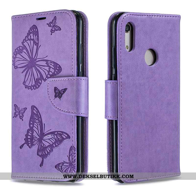 Etui Huawei Y6s Beskyttelse Deksel Ungdom Butterfly Rød, Huawei Y6s Hengende Ornamenter Tilbud