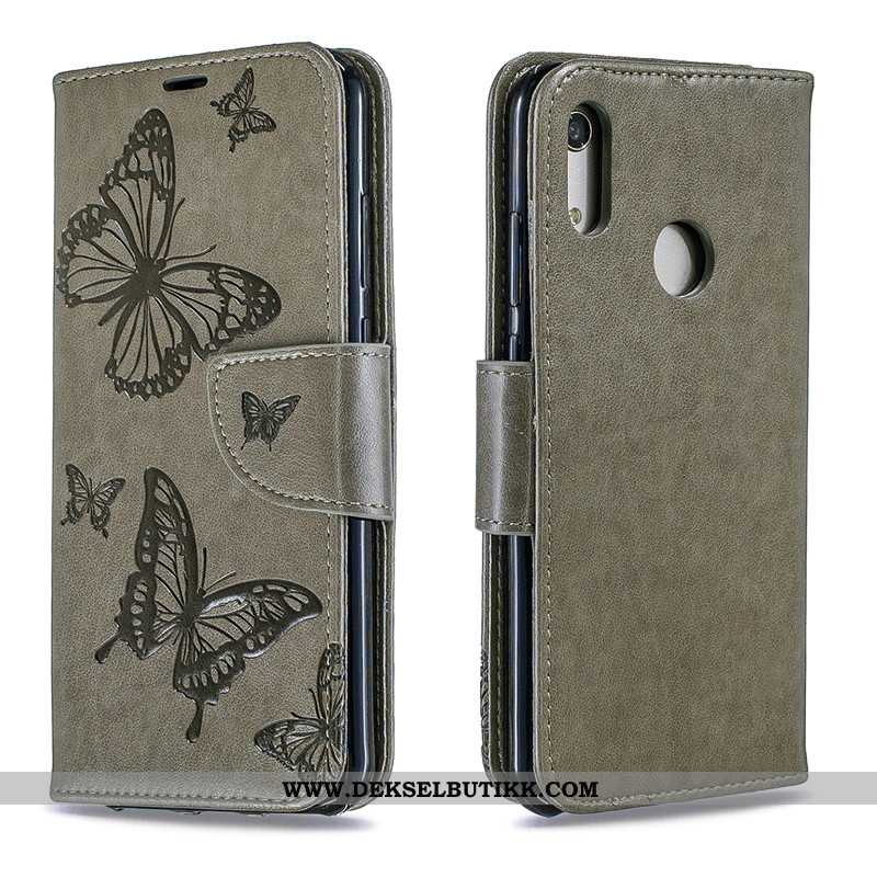 Etui Huawei Y6s Beskyttelse Deksel Ungdom Butterfly Rød, Huawei Y6s Hengende Ornamenter Tilbud