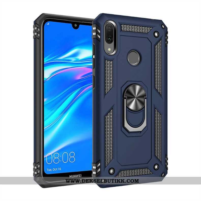 Etui Huawei Y7 2020 Beskyttelse Alt Inkludert Silikon Svart, Deksel Huawei Y7 2020 Trend Billige