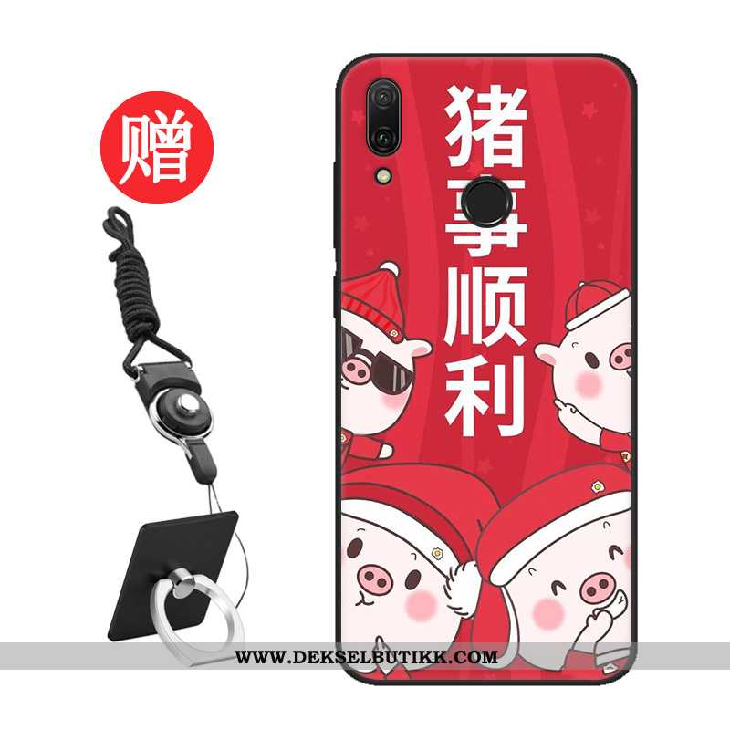 Etui Huawei Y7 2020 Trend Deksel Tempe~~pos Lovers Rød, Huawei Y7 2020 Skjermbeskytter Tilbud