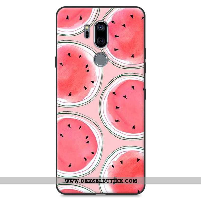 Etui Lg G7 Thinq Beskyttelse Silikon Rosa, Deksel Lg G7 Thinq Cartoon Billige