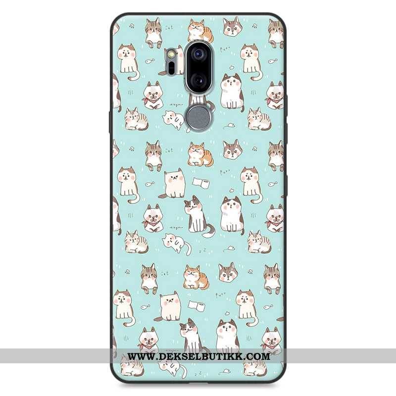 Etui Lg G7 Thinq Beskyttelse Silikon Rosa, Deksel Lg G7 Thinq Cartoon Billige