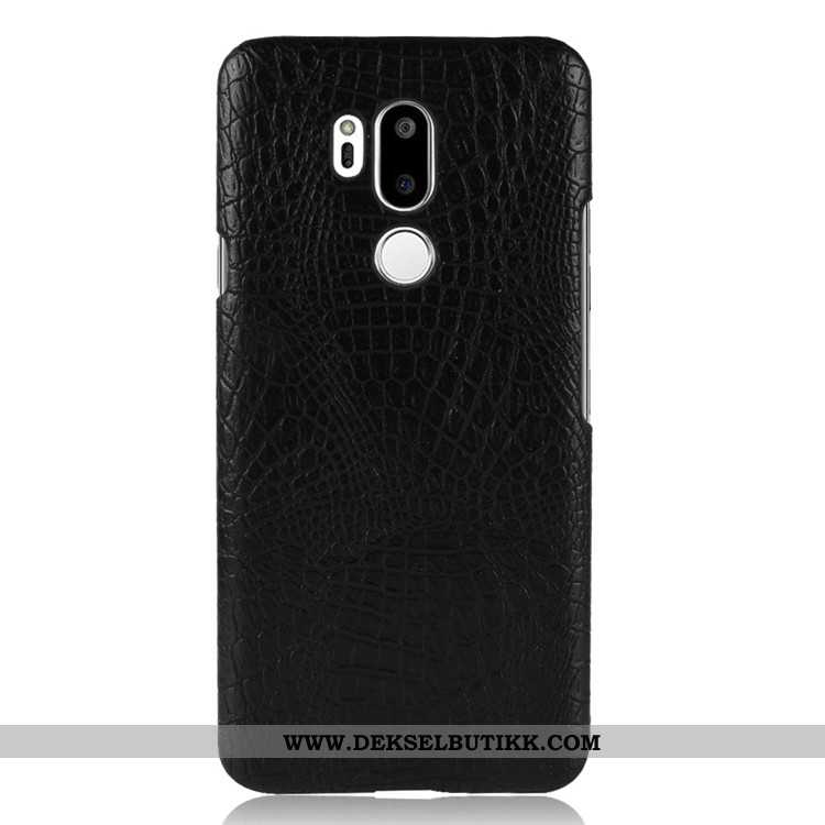 Etui Lg G7 Thinq Beskyttelse Vintage Mønster Svart, Deksel Lg G7 Thinq Av Personlighet Tilbud