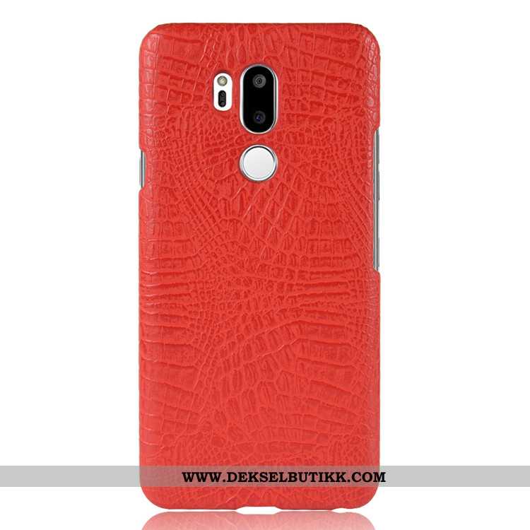 Etui Lg G7 Thinq Beskyttelse Vintage Mønster Svart, Deksel Lg G7 Thinq Av Personlighet Tilbud