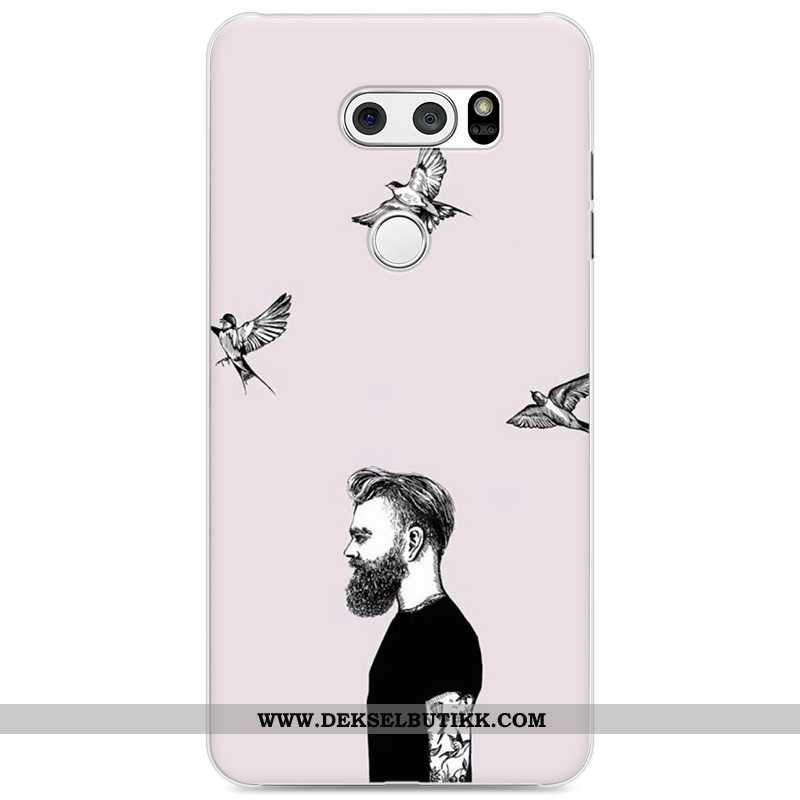 Etui Lg V30 Beskyttelse Anti-fall Nye Rosa, Deksel Lg V30 Kreativ Tilbud