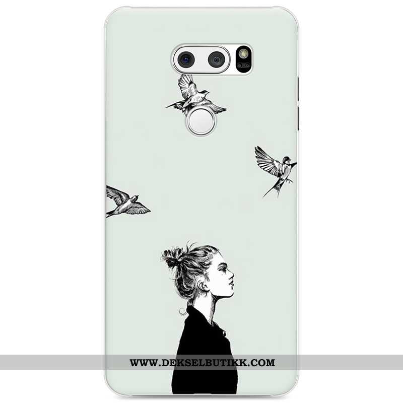 Etui Lg V30 Beskyttelse Anti-fall Nye Rosa, Deksel Lg V30 Kreativ Tilbud