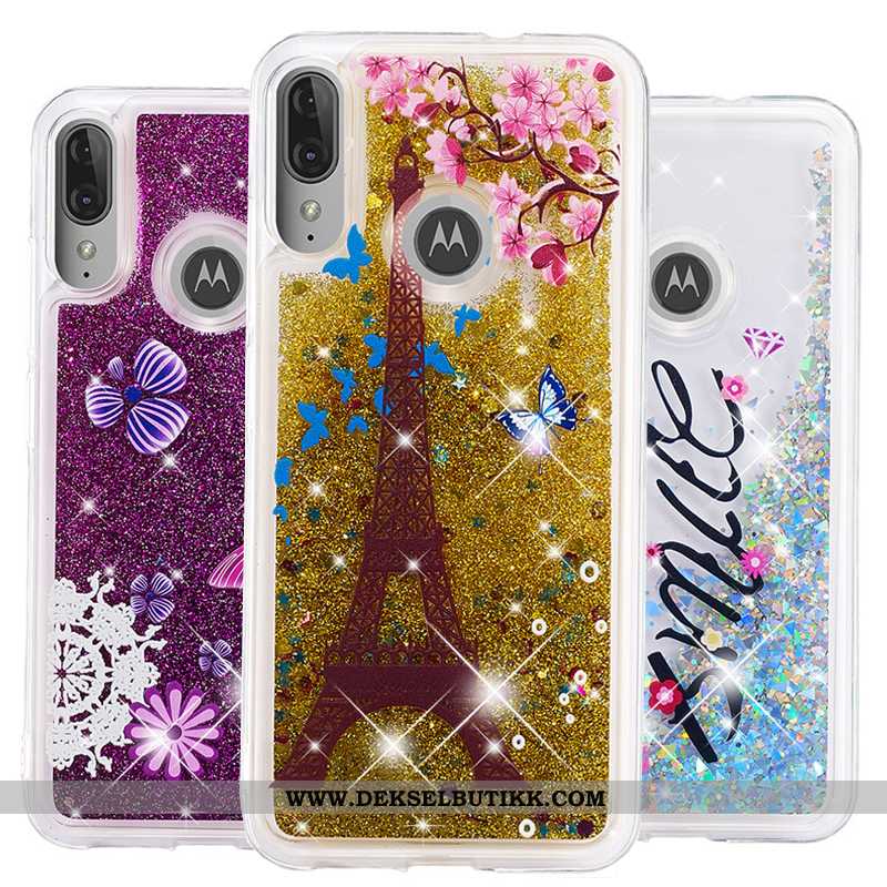 Etui Moto E6 Plus Cartoon Gull Deksel Quicksand, Moto E6 Plus Anti-fall Salg