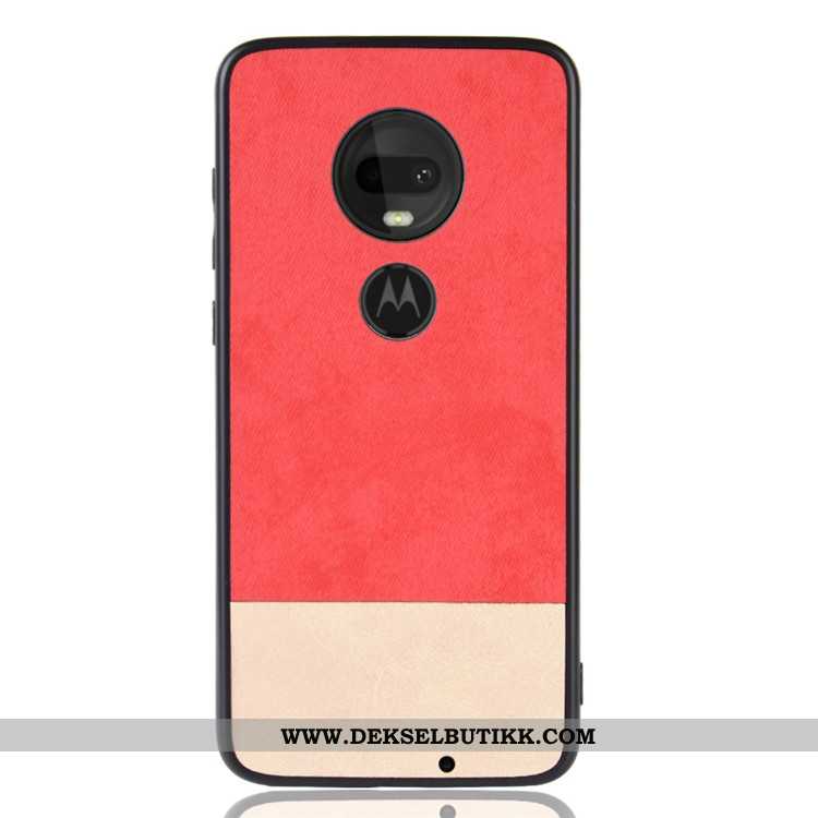 Etui Moto G7 Plus Beskyttelse Deksel Svart Anti-fall, Moto G7 Plus Mobiltelefon Rabatt