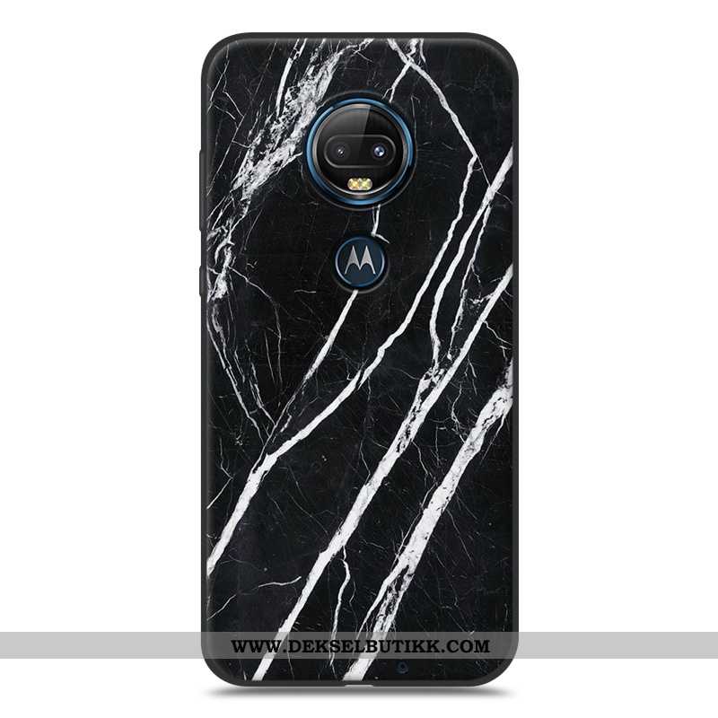 Etui Moto G7 Plus Beskyttelse Hvit Deksel Enkel Hvitt, Moto G7 Plus Kreativ Billig