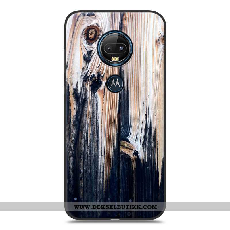 Etui Moto G7 Plus Beskyttelse Hvit Deksel Enkel Hvitt, Moto G7 Plus Kreativ Billig