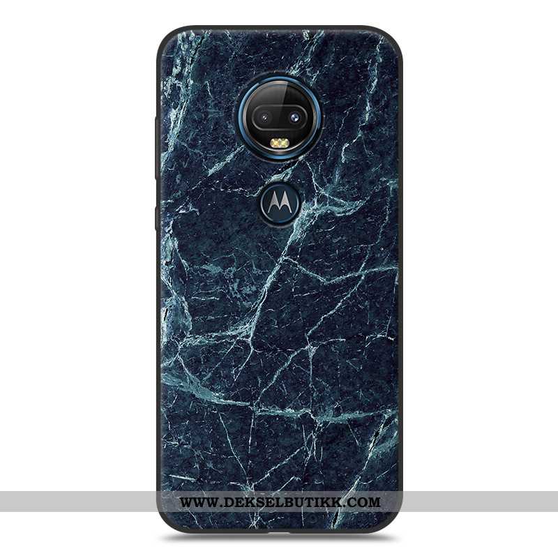 Etui Moto G7 Plus Beskyttelse Hvit Deksel Enkel Hvitt, Moto G7 Plus Kreativ Billig