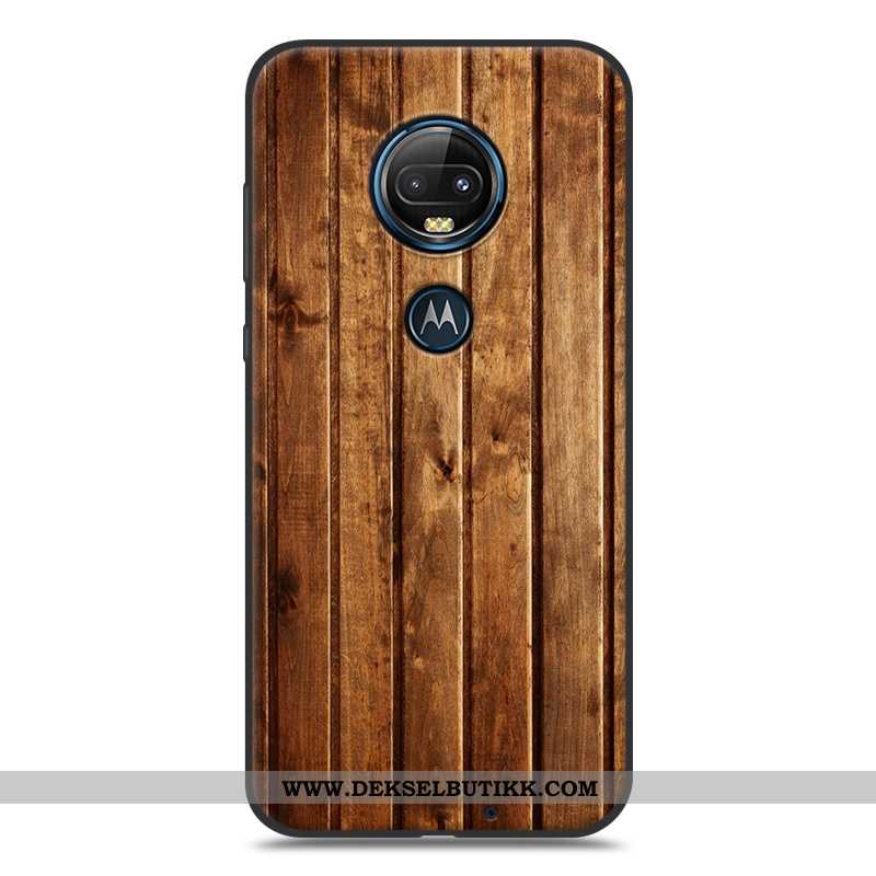 Etui Moto G7 Plus Beskyttelse Hvit Deksel Enkel Hvitt, Moto G7 Plus Kreativ Billig