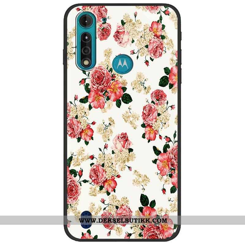 Etui Moto G8 Power Lite Nubuck Cartoon Myke Klut Camo, Deksel Moto G8 Power Lite Kreativ Rabatt