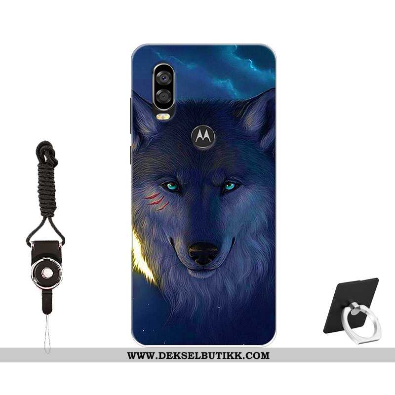 Etui Motorola One Vision Myke Svart Tempe~~pos, Deksel Motorola One Vision Skjermbeskytter Rabatt