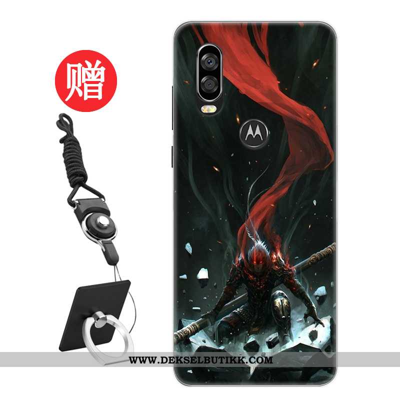 Etui Motorola One Vision Skjermbeskytter Trend Deksel Lovers Rød, Motorola One Vision Beskyttelse Bu