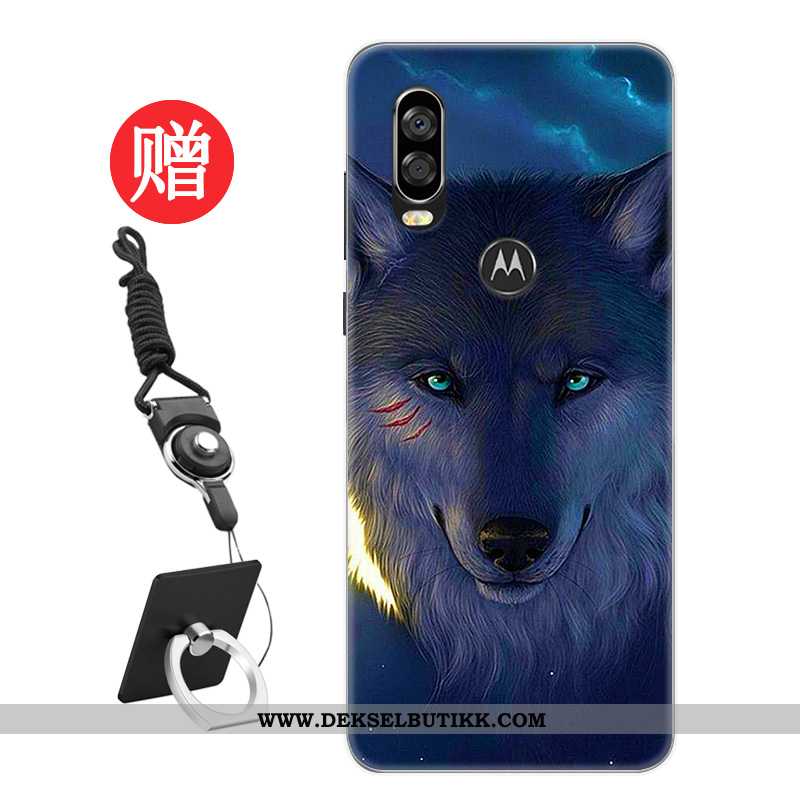 Etui Motorola One Vision Skjermbeskytter Trend Deksel Lovers Rød, Motorola One Vision Beskyttelse Bu