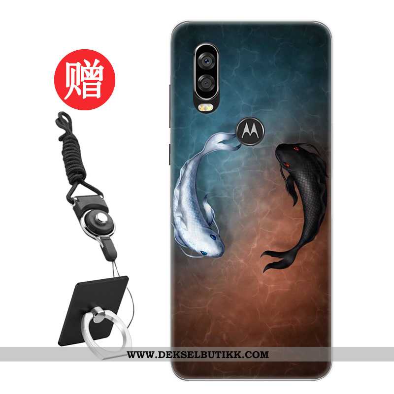 Etui Motorola One Vision Skjermbeskytter Trend Deksel Lovers Rød, Motorola One Vision Beskyttelse Bu