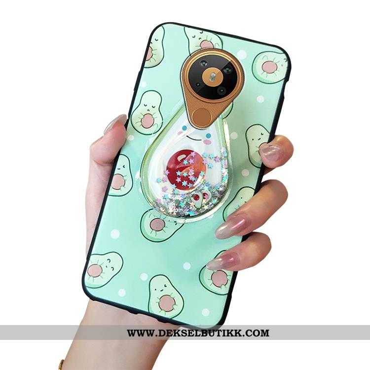 Etui Nokia 5.3 Cartoon Deksel Mobiltelefon Grønn, Nokia 5.3 Trend Billige