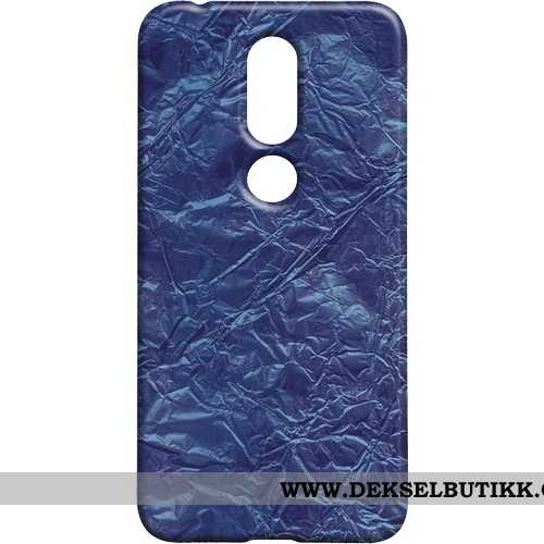 Etui Nokia 7.1 Vintage Nubuck Beskyttelse Brun, Deksel Nokia 7.1 Metall Billige