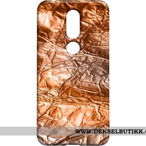 Etui Nokia 7.1 Vintage Nubuck Beskyttelse Brun, Deksel Nokia 7.1 Metall Billige