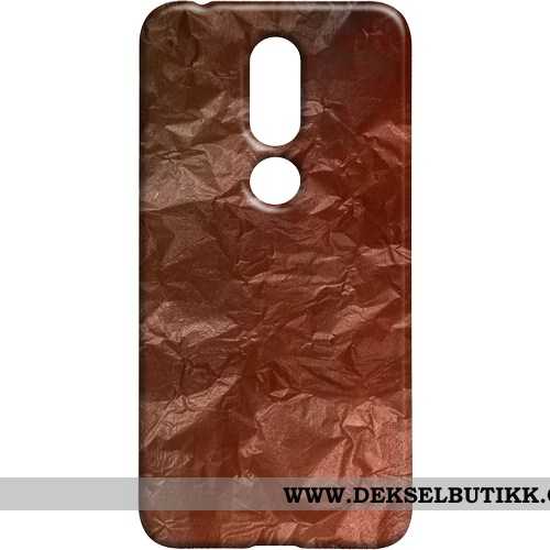 Etui Nokia 7.1 Vintage Nubuck Beskyttelse Brun, Deksel Nokia 7.1 Metall Billige