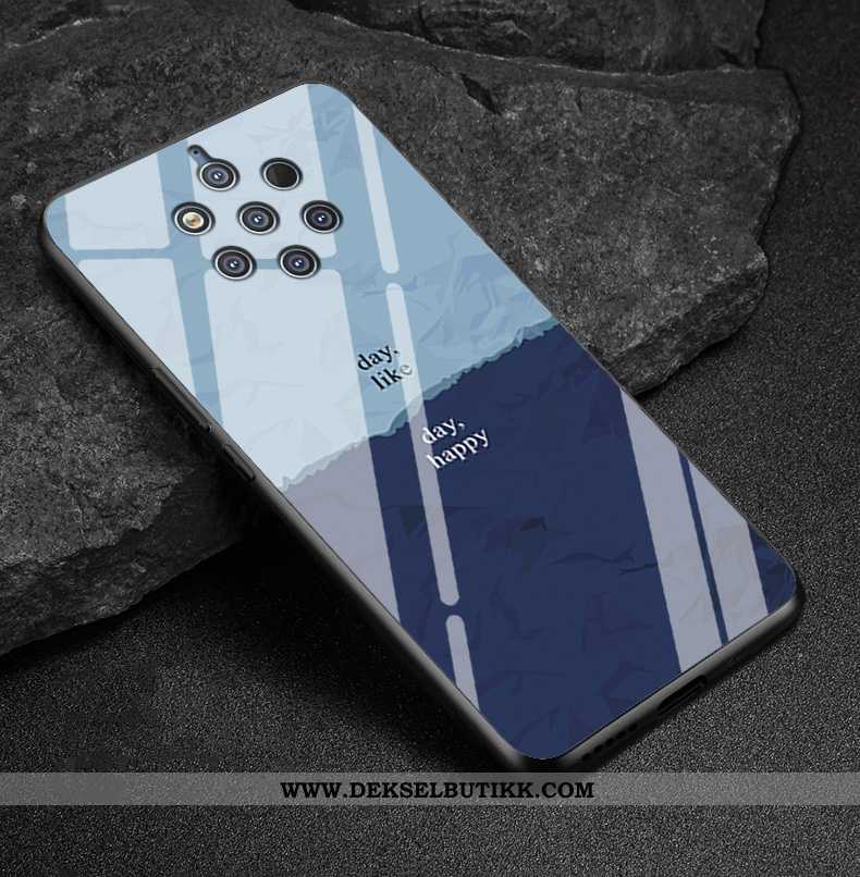 Etui Nokia 9 Pureview Glass Rombe Mobiltelefon Farge, Deksel Nokia 9 Pureview Kreativ Billige