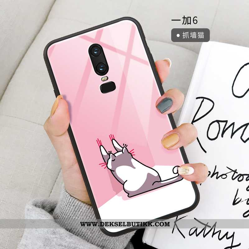 Etui Oneplus 6 Hengende Ornamenter Myke Dyr Gul, Deksel Oneplus 6 Cartoon Salg