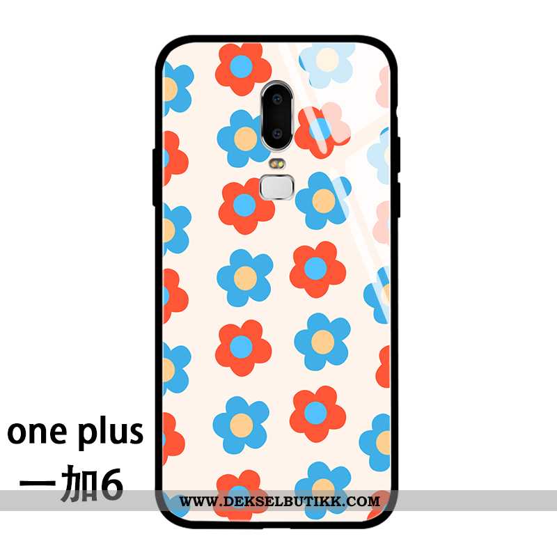 Etui Oneplus 6 Kreativ Av Personlighet Deksel Blå, Oneplus 6 Trend Tilbud