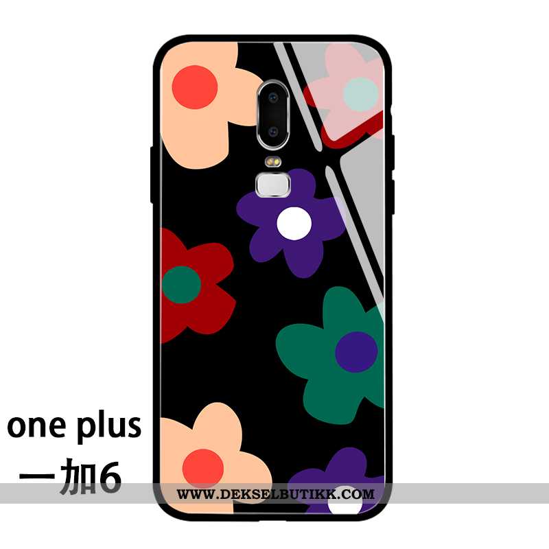 Etui Oneplus 6 Kreativ Av Personlighet Deksel Blå, Oneplus 6 Trend Tilbud