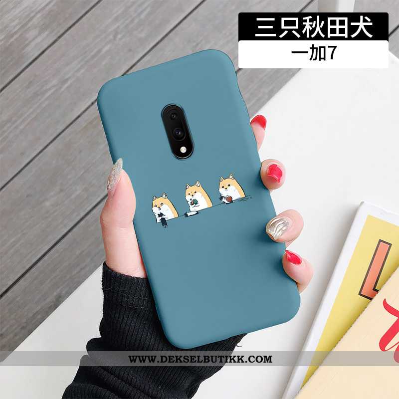 Etui Oneplus 7 Cartoon Kreativ Beskyttelse Mobiltelefon Blå, Deksel Oneplus 7 Ultra Tilbud