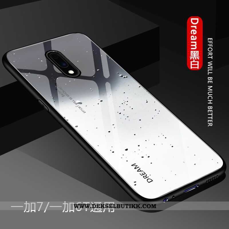 Etui Oneplus 7 Glass Net Red Ultra Silikon Hvitt, Deksel Oneplus 7 Trend Rabatt