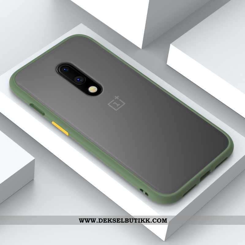 Etui Oneplus 7 Nubuck Anti-fall Alt Inkludert Svart, Deksel Oneplus 7 Av Personlighet Tilbud