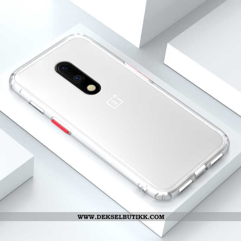 Etui Oneplus 7 Nubuck Anti-fall Alt Inkludert Svart, Deksel Oneplus 7 Av Personlighet Tilbud