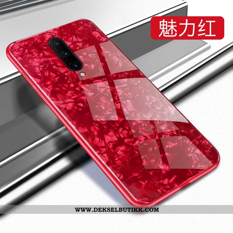 Etui Oneplus 7 Pro Mote Shell Beskyttelse Net Red Rosa, Deksel Oneplus 7 Pro Av Personlighet Billige