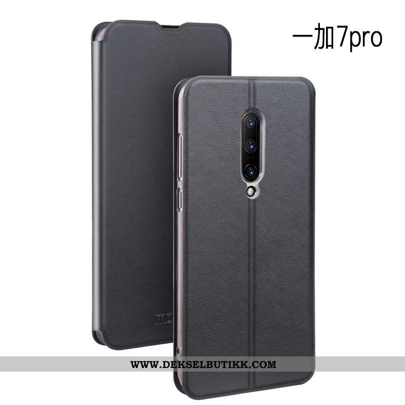 Etui Oneplus 7 Pro Tynne Skinndeksel Beskyttelse Rød, Deksel Oneplus 7 Pro Myke Butikk