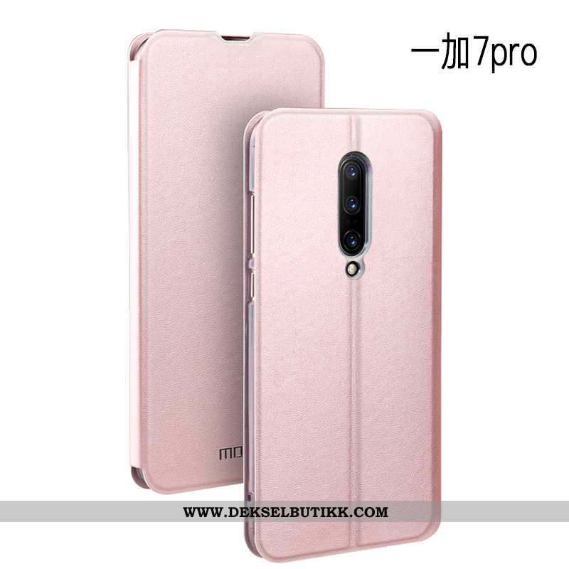 Etui Oneplus 7 Pro Tynne Skinndeksel Beskyttelse Rød, Deksel Oneplus 7 Pro Myke Butikk