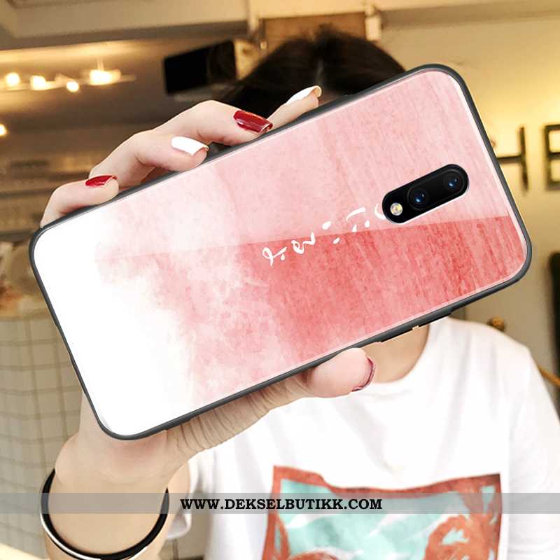 Etui Oneplus 7 Vakker Beskyttelse Vind Rosa, Deksel Oneplus 7 Trend Rabatt