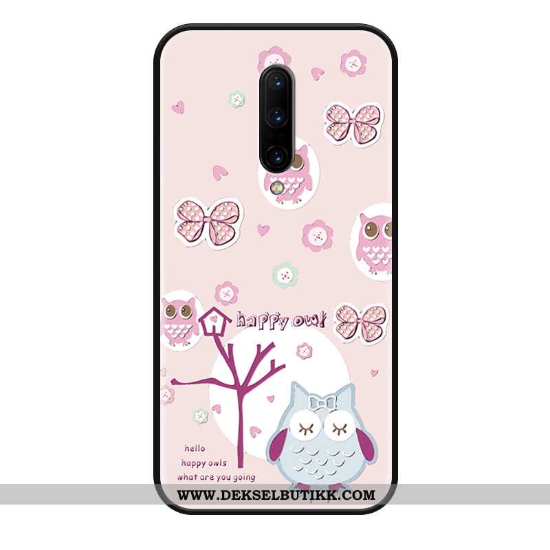 Etui Oneplus 8 Cartoon Anti-fall Rosa Deksel, Oneplus 8 Vakker Rabatt